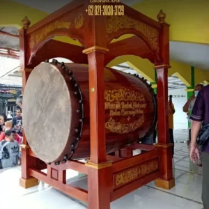 Bedug Ukuran 100cm x 150cm Dudukan Kurung