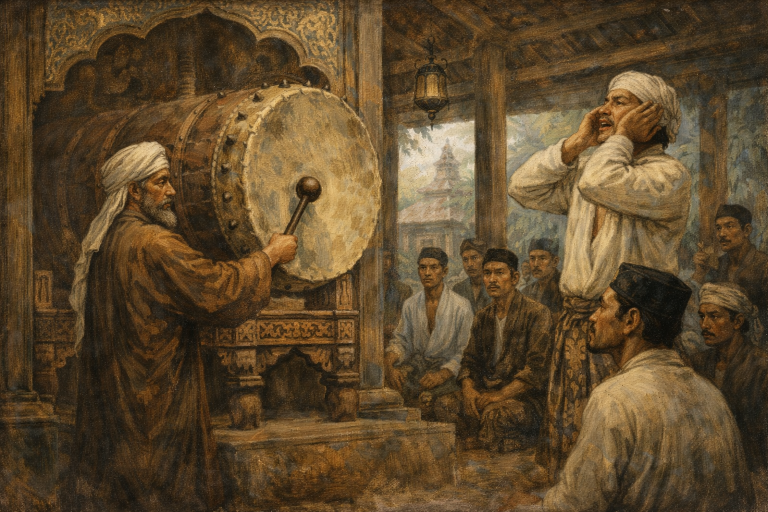 Sejarah Bedug di Indonesia Simbol Tradisi Islam Nusantara